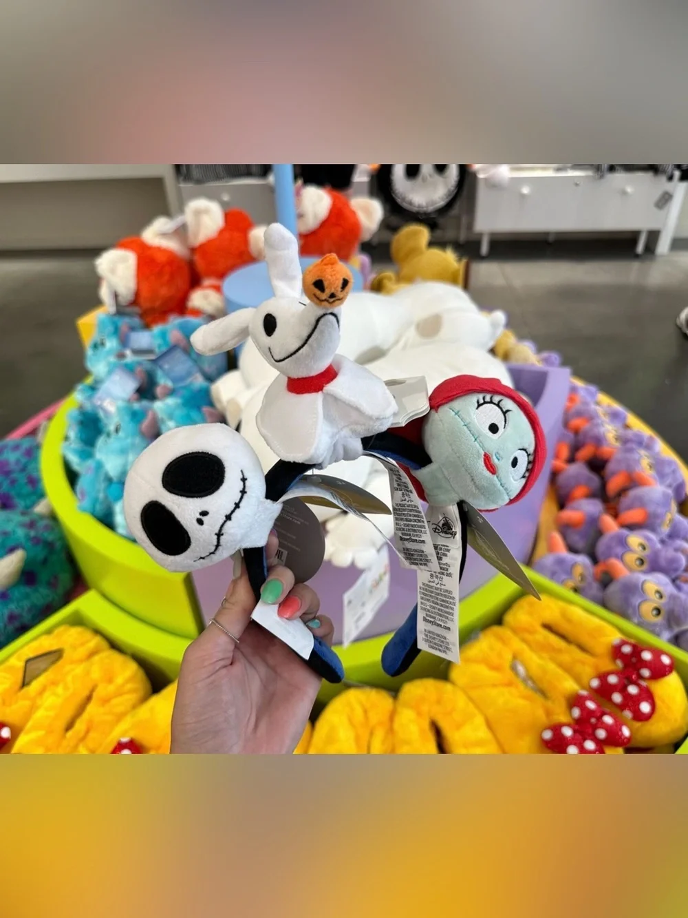 Disney Parks Jack Skellington Plush Create Your Own Headband